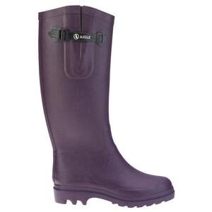 Aigle Ladies Aiglentine Wellington Boots - Aubergine