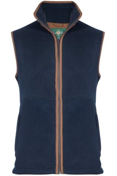 Alan Paine Aylsham Childrens Fleece Waistcoat - Dark Navy