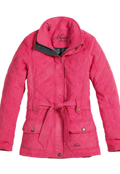 Musto Quilted Hamilton Jacket Dark Rose-0