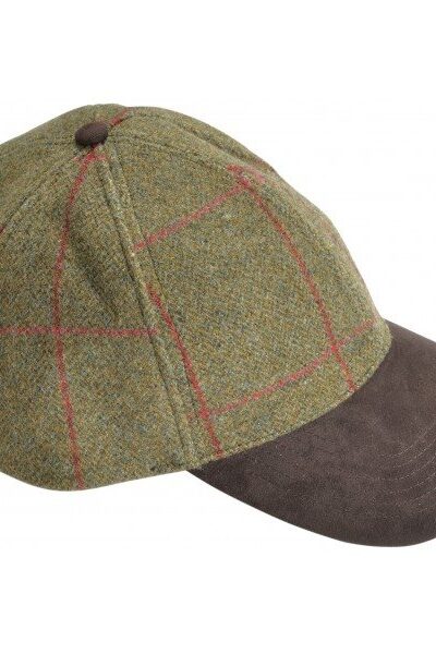 Alan Paine Compton Mens Tweed Baseball Cap