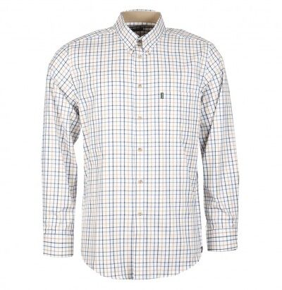 Barbour Sporting Tattersall Shirt Blue