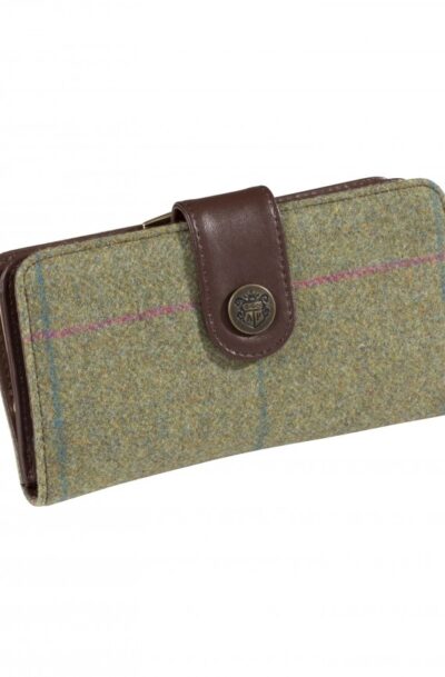 Alan Paine Compton Ladies Large Purse - Juniper