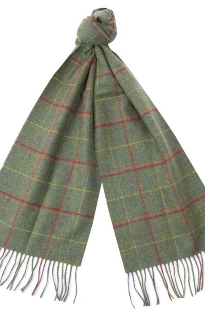 Barbour Newmarket Plaid Scarf